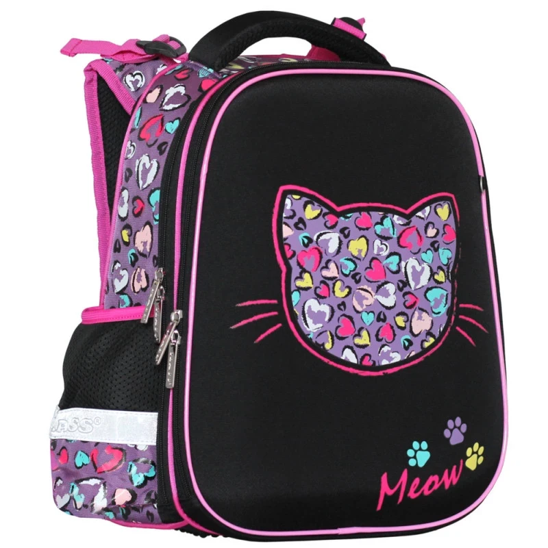 Рюкзак 2відділення 39*28*21см SchoolCase Class Meow 2412C, фото 1