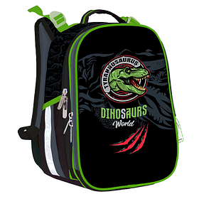 Рюкзак 2відділення 35*27*16см SchoolCase Class Mini Dinosaurs World 2408C