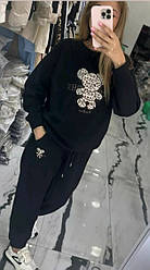 Молодіжний якісний костюм-двійка з принтом, кольори в асортименті розмір 44-50