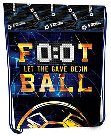 Шкільна текстильна сумка 46*33см Class Football 2435C