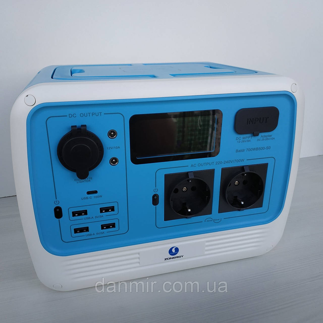 Портативна зарядна Станція Zonergy 700w