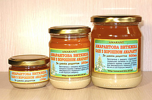 Амарантова витяжка, олія з борошном амаранту