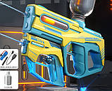 Електричний водяний пістолет 2 в 1 CrossFire на акумуляторі оранж, фото 2