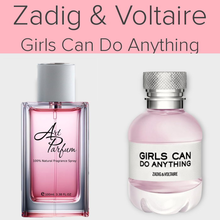 Парфуми 100мл. Аромат схожий з Zadig & Voltaire Girls Can Do Anything
