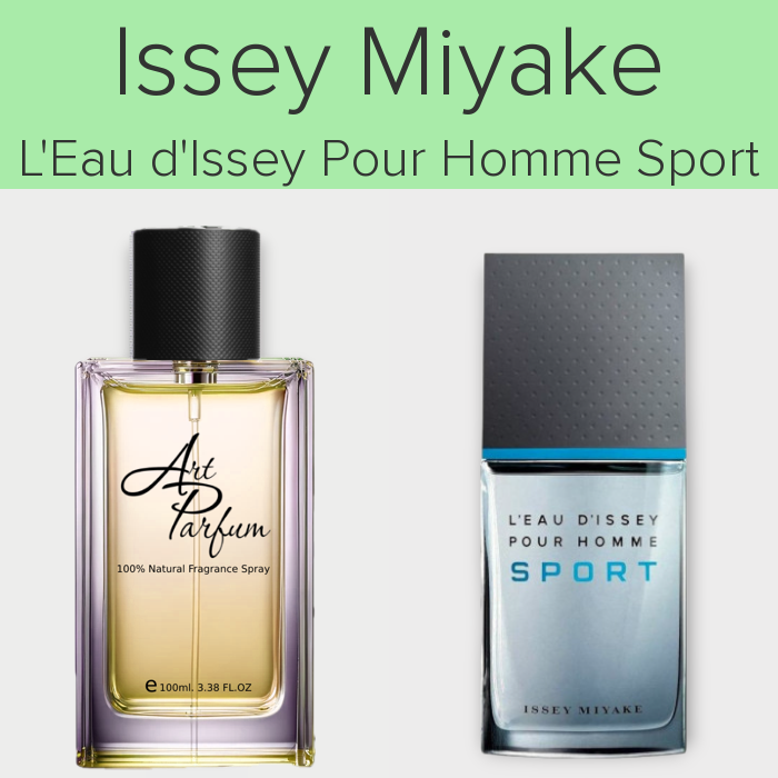 Парфуми 100мл. Аромат схожий з Issey Miyake L'Eau d'Issey Pour Homme Sport
