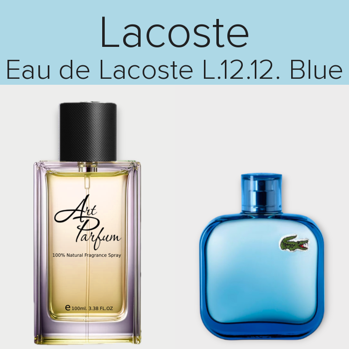 Парфуми 100мл. Аромат схожий з Lacoste Eau de Lacoste L.12.12. Blue