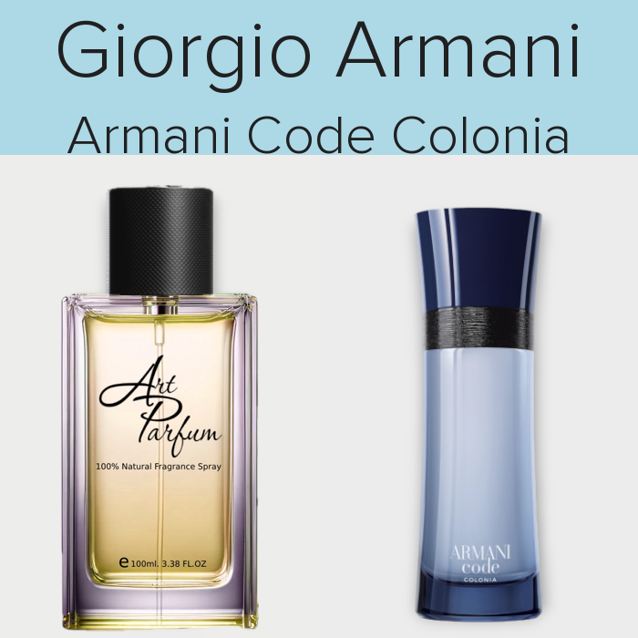 Парфуми 100мл. Аромат схожий з Giorgio Armani Armani Code Colonia