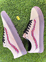 СКИДКА 45 р Vans Old Skool x Nintendo Game Over Light Brown кеди жіночі кросівки БИРІВІ на темній підошві, фото 4