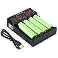Зарядний пристрій для акумуляторів Lii-402, POWER BANK, 4Х-18650, АА, ААА Li-Ion, LiFePO4, Ni-Mh, фото 7