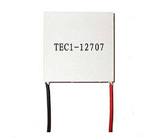 TEC1-12707, Модуль Пельтьє TEC1-12707, 40x40х3.75мм, 12В, 80Вт, 7А
