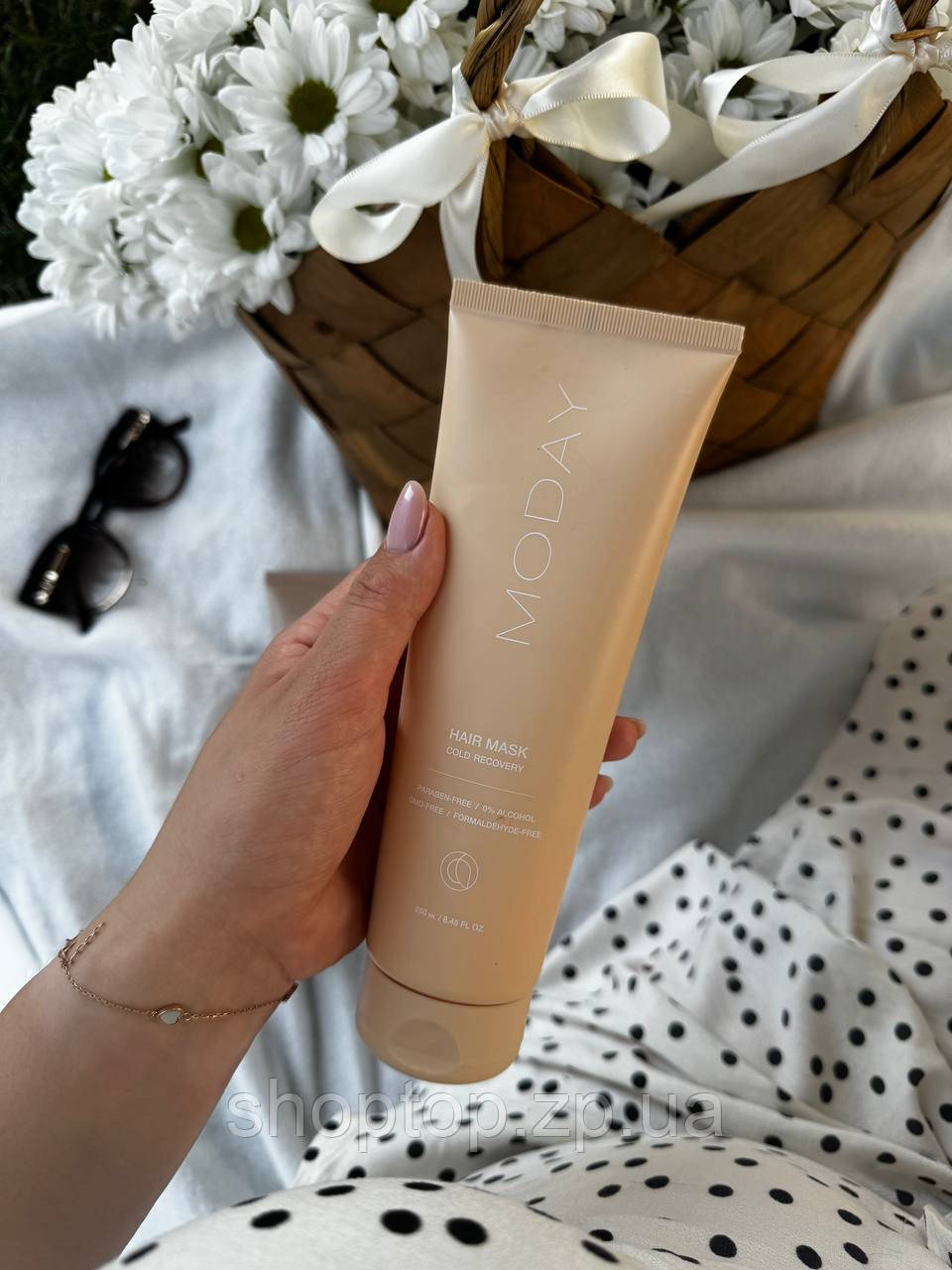 Маска для волосся холодного відновлення MODAY Cold recovery hair mask на основі масла ши та ніацинаміду 250 мл, фото 1
