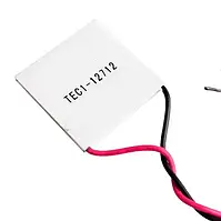 TEC1-12712, Модуль Пельтьє TEC1-12712, 40x40х3.3мм, 12В, 114Вт, 9.5А