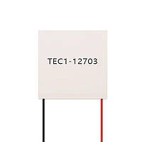TEC1-12703, Модуль Пельтьє TEC1-12703, 40x40х4мм, 12В, 27Вт, 3А