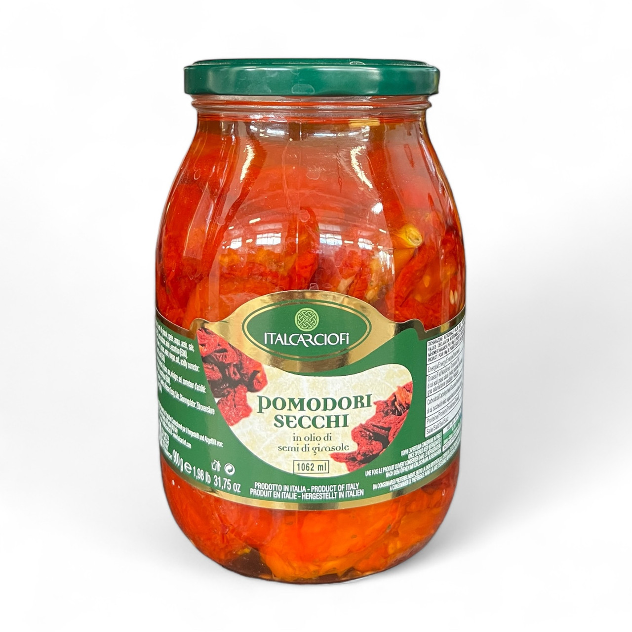 Томати в'ялені Italcarciofi Pomodoro Secchi, у оливі 900 г.