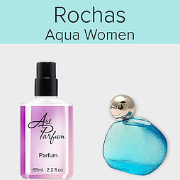 Парфуми в пластиковому флаконі 65мл. Аромат схожий з Rochas Aqua Women