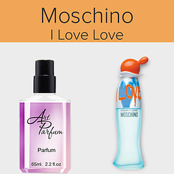 Парфуми в пластиковому флаконі 65мл. Аромат схожий з Moschino I Love Love