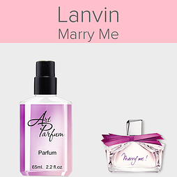 Парфуми в пластиковому флаконі 65мл. Аромат схожий з Lanvin Marry Me