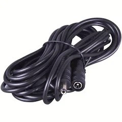 Подовжувальний кабель DC, 12V, 3 метра, кабель адаптера живлення 5.5х2.1mm, роз'єм «тато-мама»