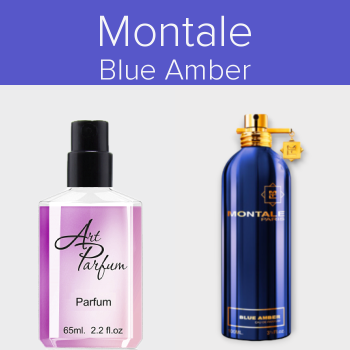 Парфуми в пластиковому флаконі 65мл. Аромат схожий з Montale Blue Amber