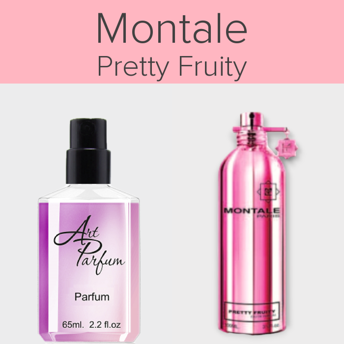 Парфуми в пластиковому флаконі 65мл. Аромат схожий з Montale Pretty Fruity