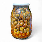 Оливки Bella Contadina Olive Nero alla Paesano, в олії зі спеціями 960 г., фото 2