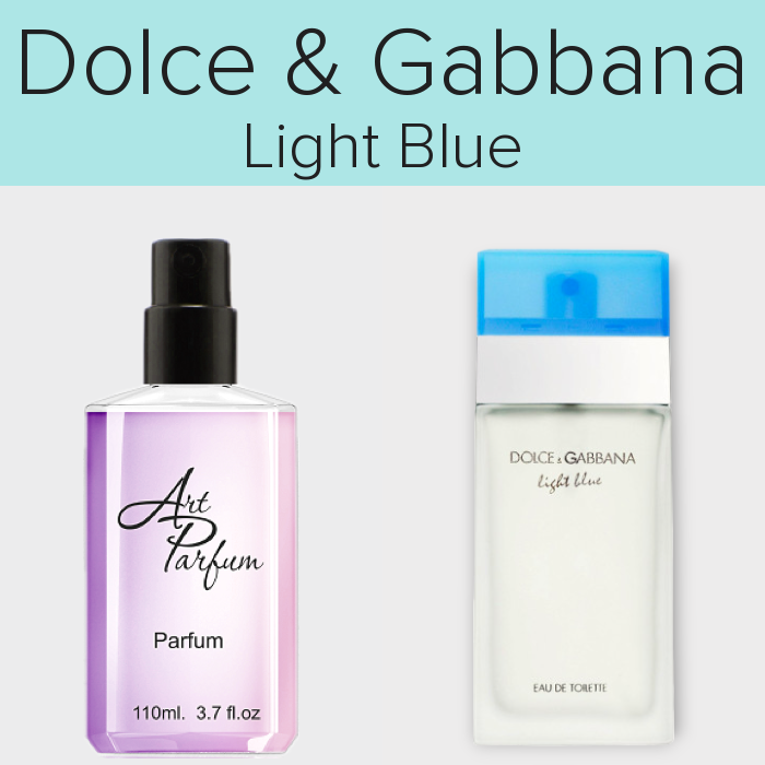 Парфуми в пластиковому флаконі 110мл. Аромат схожий з Dolce & Gabbana Light Blue, фото 1