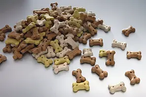 Ласощі для цуценят MERA Puppy Knochen кісточки (2,2см) 400 г, фото 5