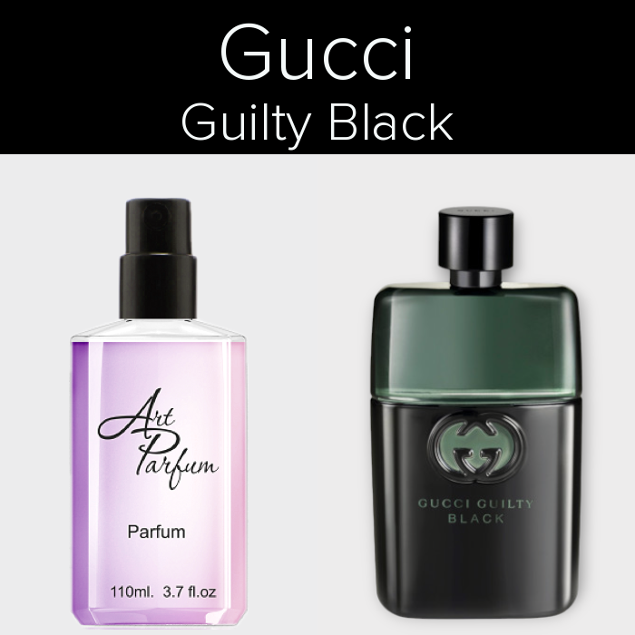 Парфуми в пластиковому флаконі 110мл. Аромат схожий з Gucci Guilty Black, фото 1