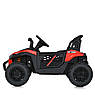 Дитячий електромобіль на акумуляторі Баггі M 5811 з пультом радіокерування для дітей 3-8 років Червоний, фото 3