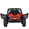 Дитячий електромобіль на акумуляторі Баггі M 5811 з пультом радіокерування для дітей 3-8 років Червоний, фото 4