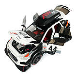 Машинка металева дитяча Audi RS6 Avant DTM 1:24 біла Ауді Автоексперт світло інерція відкриваються двері багажник капот 21*8*9 см, фото 9