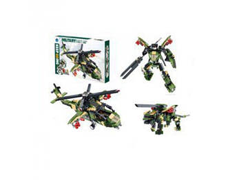 Конструктор 3в1 (вертоліт, динозавр, робот), 451 BB101 G-Rich