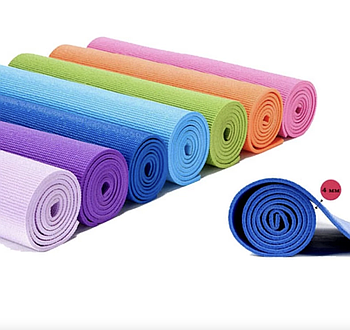 Килимок YOGA MAT для йоги, пілатесу, фітнесу, тренувань 173*61*0,4см (35 шт./ясть)
