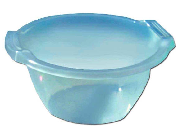 Миска пластикова 4,5л Янтар блакитна прозор ТМ КОНСЕНСУС FG, фото 1