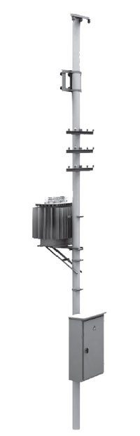КТПС-25 Підстанція стовпова КТПС-25 кВА 10/0,4 і 6/0,4 кВ