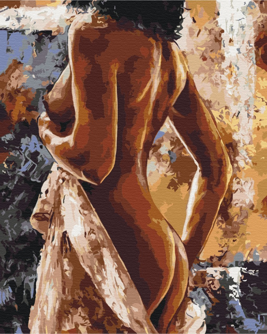 Картина за номерами 40х50 см. Жіночність. Brushme BS8714, фото 1