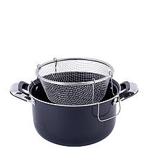 Каструля з сіткою для фритюру 4 л Kamille KM-5821 ID 3750904, фото 6