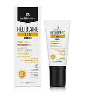 Сонцезахисний зволожуючий водний гель Бежевий SPF50+ Heliocare 360 Color Water Gel Beige SPF 50+, 50 мл