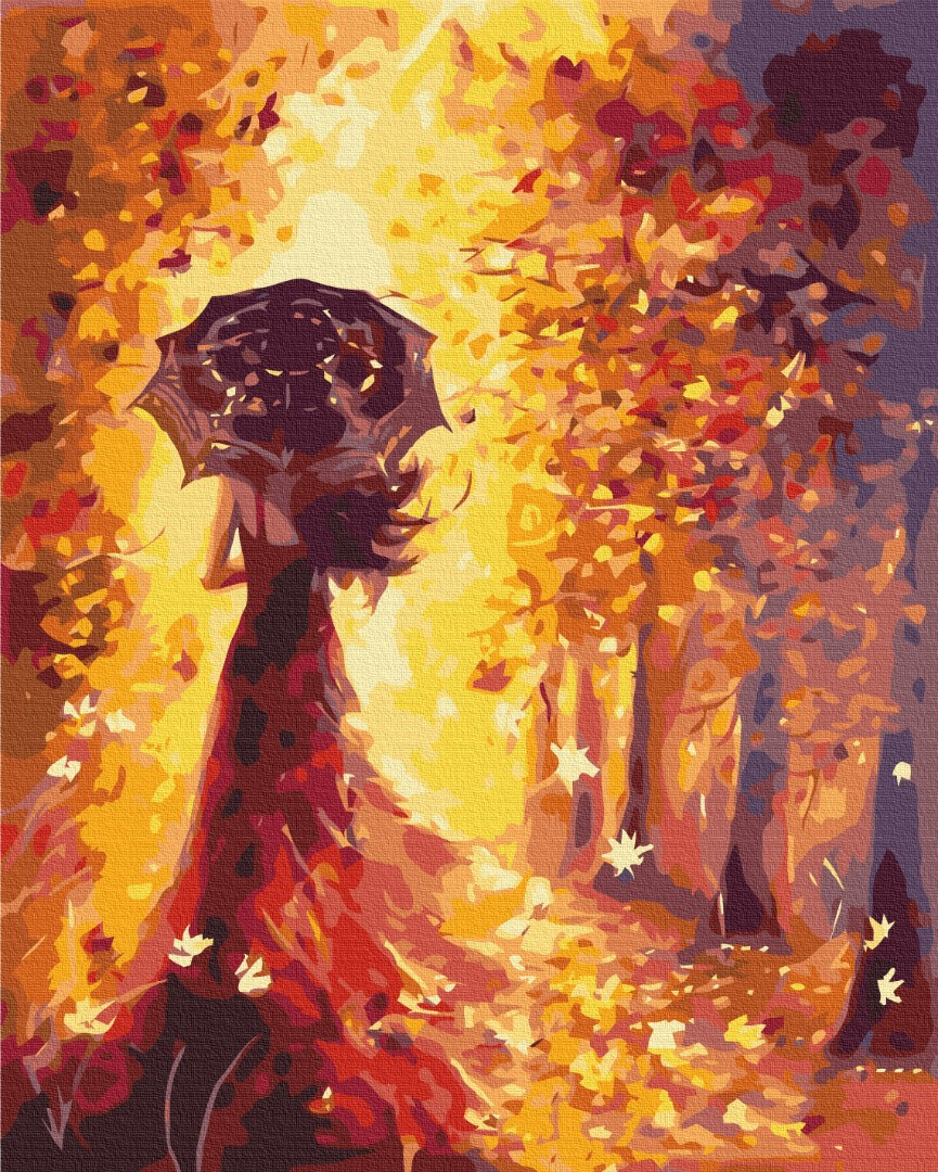 Картина за номерами 40х50 см. Золота осінь. Brushme