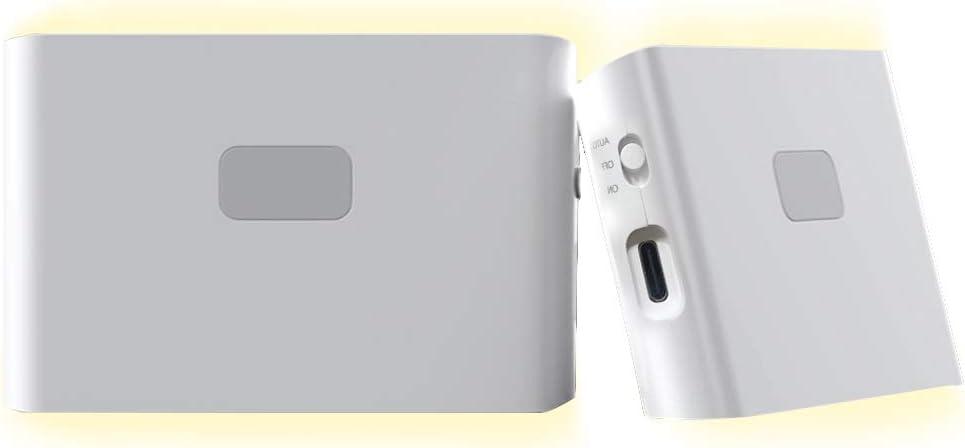 Датчик руху iSTYLE, тепле біле світлодіодне інтелектуальне нічне світло, літієва батарея типу C, що перезаряджається, фото 1