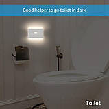 Датчик руху iSTYLE, тепле біле світлодіодне інтелектуальне нічне світло, літієва батарея типу C, що перезаряджається, фото 5