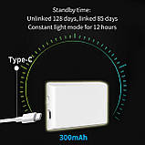 Датчик руху iSTYLE, тепле біле світлодіодне інтелектуальне нічне світло, літієва батарея типу C, що перезаряджається, фото 3