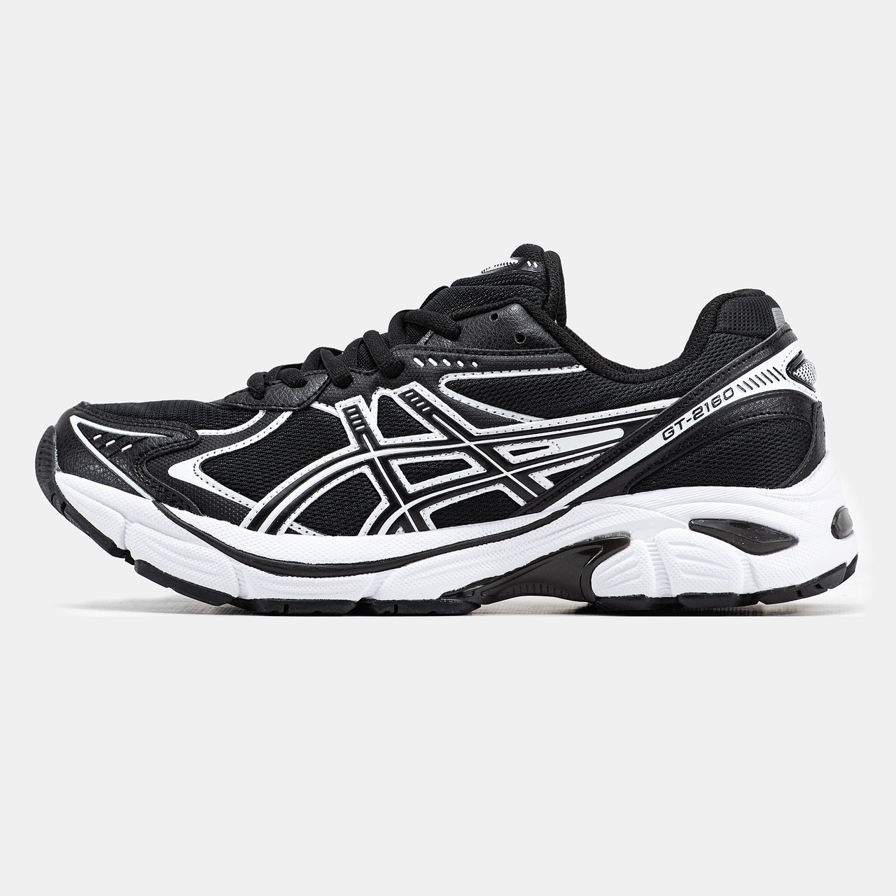 Чоловічі Кросівки Asics GT-2160 Black White / Асікс ГТ-2160 Чорні з Білим