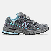 Чоловічі Кросівки New Balance 740 Grey Blue / Нью Беланс 740 Сірі з Блакитним, фото 3