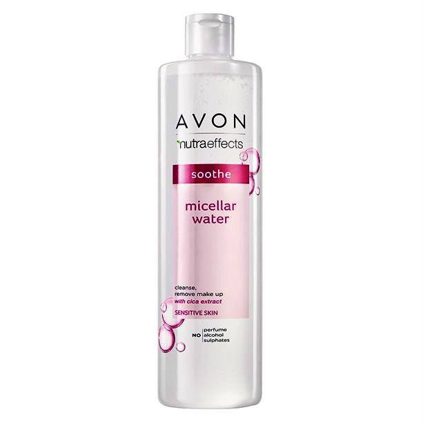Мицеллярная вода Пом'якшуюча Avon Nutra Effects Micellar cleansing Water 400 мл