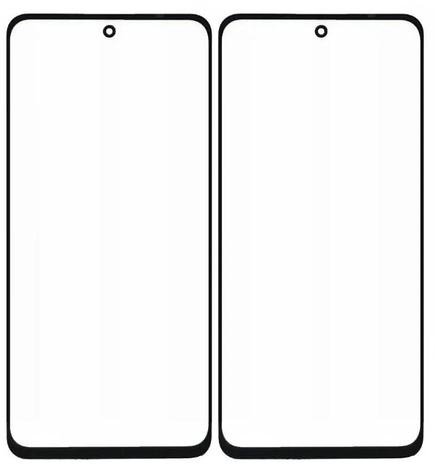 Скло дисплея (для переклеювання) Xiaomi Poco M4 Pro 5G/Note 11 5G China/Note 11T 5G/Note 11S 5G, чорне, с, фото 1