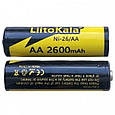 Акумулятор LiitoKala Ni-26/AA 1.2V AA 2600mAh - пальчикова батарейка з можливістю перезарядки, фото 4
