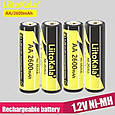 Акумулятор LiitoKala Ni-26/AA 1.2V AA 2600mAh - пальчикова батарейка з можливістю перезарядки, фото 6