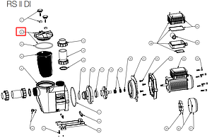 Кришка префільтра Hayward (SPX3000DS)
