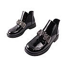 Черевики жіночі Melanda чорні натуральна лакована шкіра, 38, фото 5